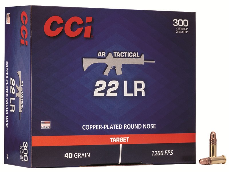 CCI 22LR AR TACT 40GR CPRN 300 - Taurus Savings